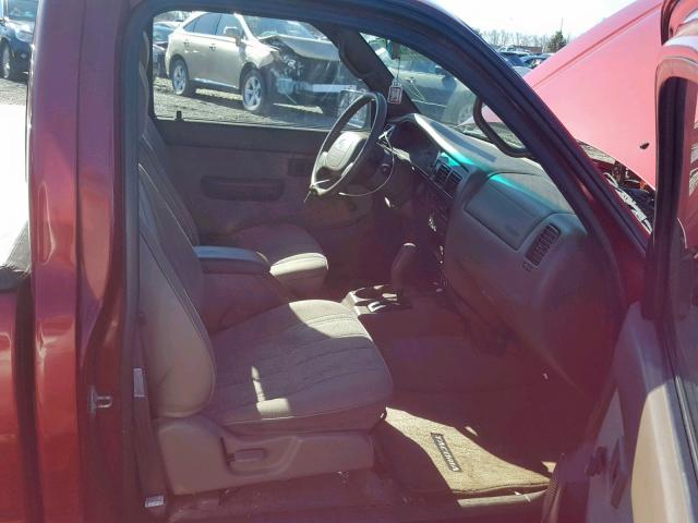 4TANM92N1XZ492725 - 1999 TOYOTA TACOMA PRE MAROON photo 5