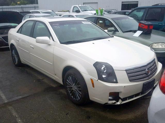 1G6DP577360137216 - 2006 CADILLAC CTS HI FEA WHITE photo 1