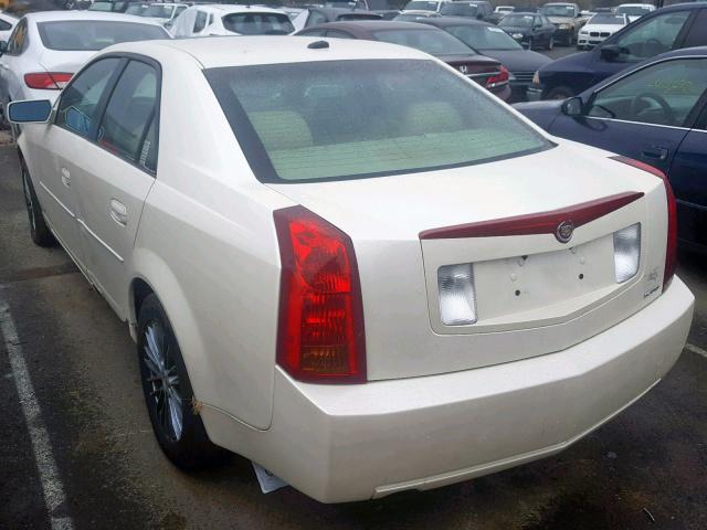 1G6DP577360137216 - 2006 CADILLAC CTS HI FEA WHITE photo 3