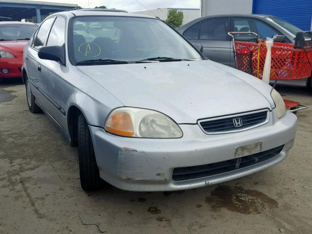 JHMEJ6521VS027346 - 1997 HONDA CIVIC DX SILVER photo 1