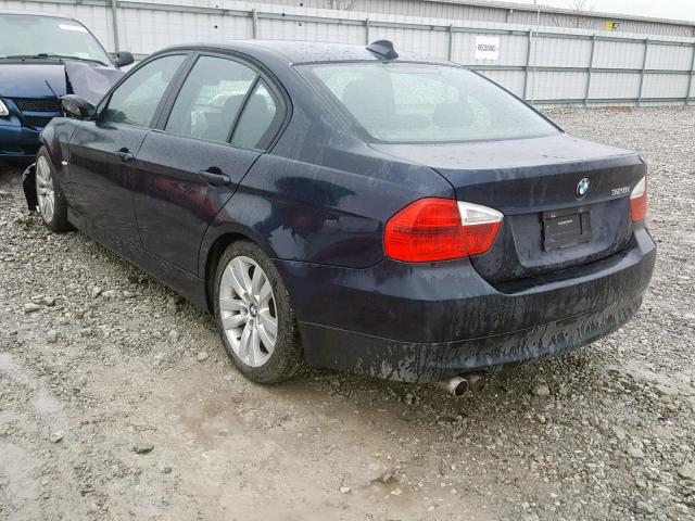 WBAVC53517FZ71272 - 2007 BMW 328 I SULE BLUE photo 3