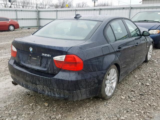 WBAVC53517FZ71272 - 2007 BMW 328 I SULE BLUE photo 4