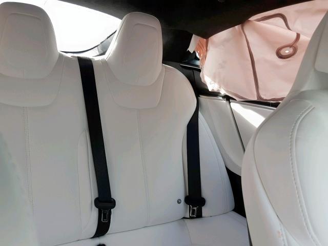 5YJSA1E12HF209752 - 2017 TESLA MODEL S ლურჯი ფოტო 6