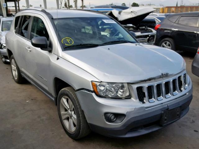 1C4NJCBA0CD556915 - 2012 JEEP COMPASS SP Күміс фото 1