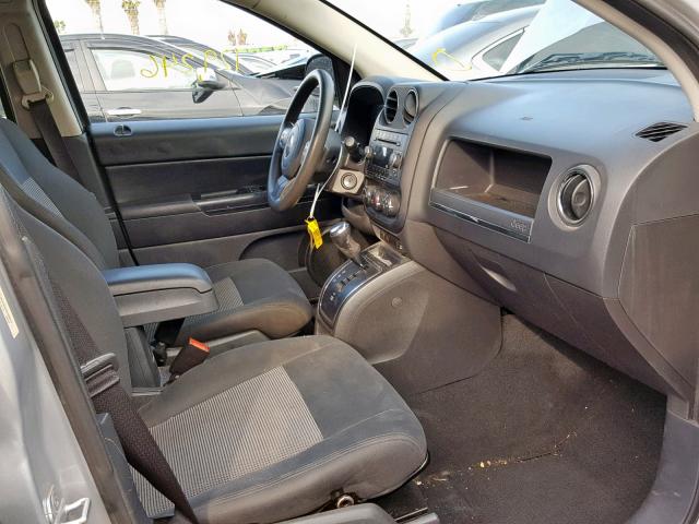 1C4NJCBA0CD556915 - 2012 JEEP COMPASS SP Күміс фото 5