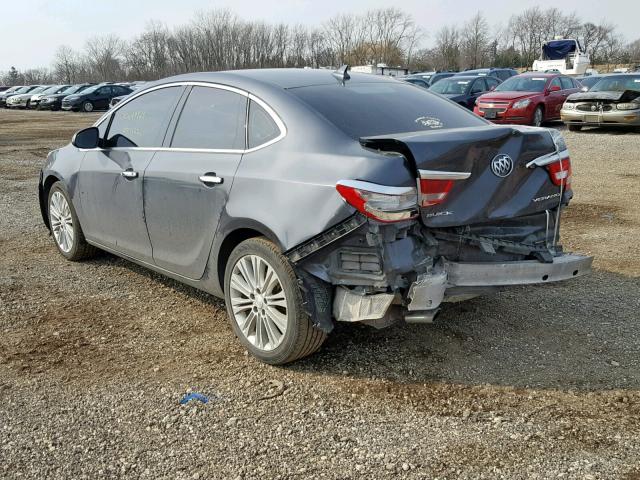 1G4PR5SK2D4239382 - 2013 BUICK VERANO CON GRAY photo 3