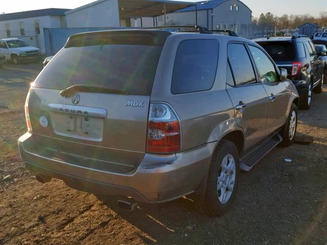 2HNYD18645H512072 - 2005 ACURA MDX TOURIN TAN photo 4