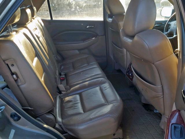 2HNYD18645H512072 - 2005 ACURA MDX TOURIN TAN photo 6