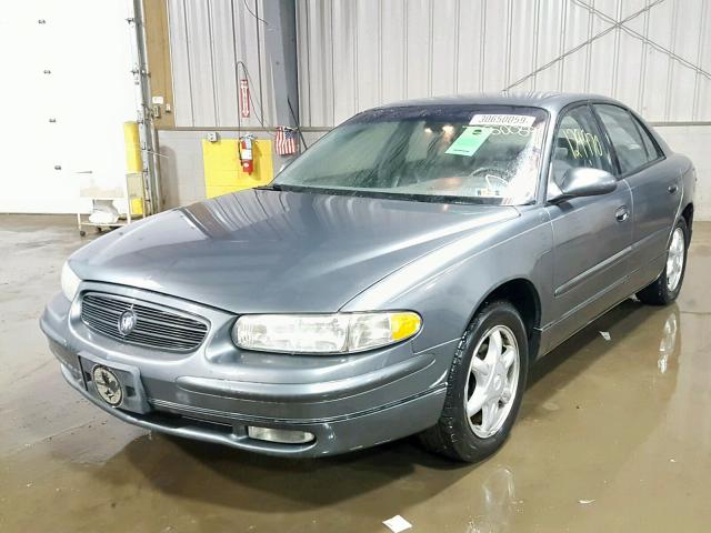 2G4WB55K641220311 - 2004 BUICK REGAL LS GRAY photo 2