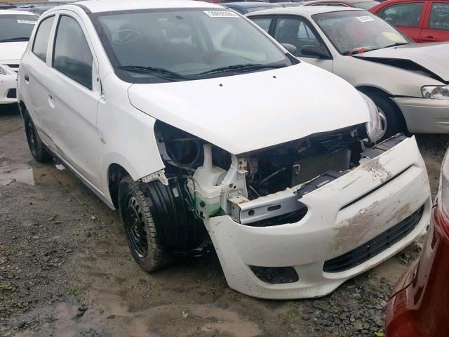 ML32A3HJ6FH032369 - 2015 MITSUBISHI MIRAGE DE WHITE photo 1