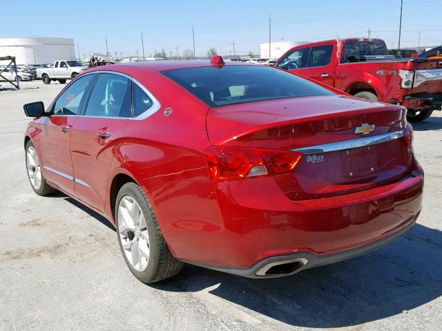 2G1155S37E9109197 - 2014 CHEVROLET IMPALA LTZ BURGUNDY photo 3