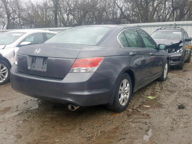 1HGCP26439A074276 - 2009 HONDA ACCORD LXP GRAY photo 4