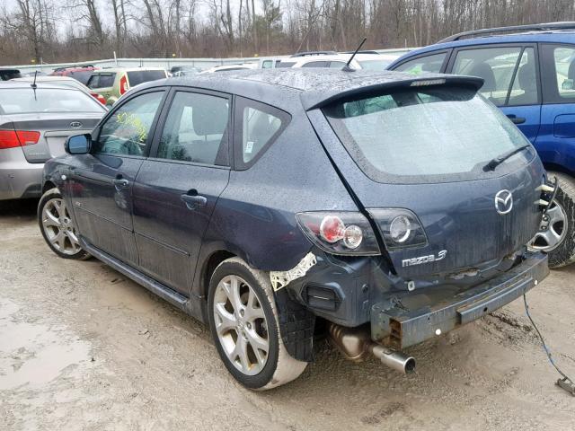 JM1BK344591202650 - 2009 MAZDA 3 S GRAY photo 3