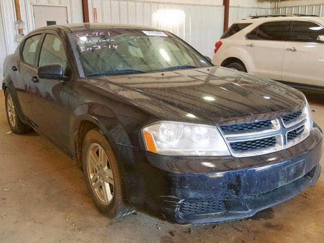 1B3BD1FB6BN544425 - 2011 DODGE AVENGER MA BLACK photo 1