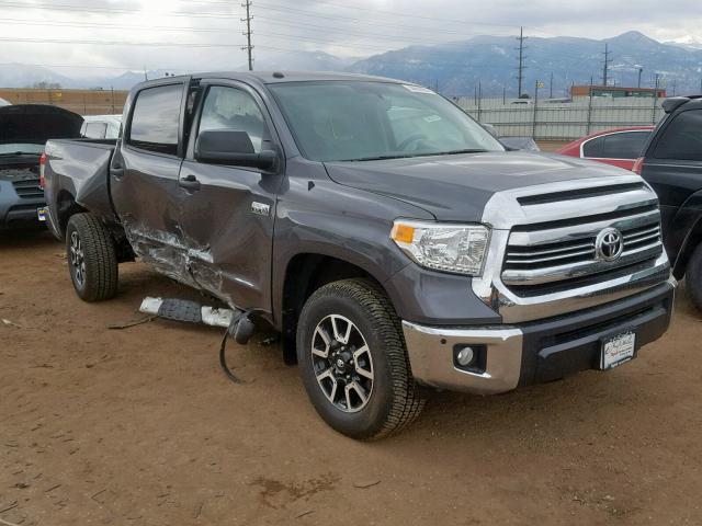 5TFDW5F18HX638206 - 2017 TOYOTA TUNDRA CRE GRAY photo 1