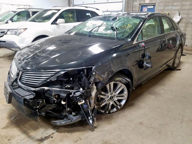 3LN6L2LU6ER807251 - 2014 LINCOLN MKZ HYBRID  photo 2