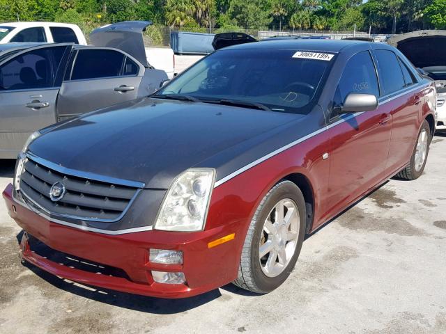 1G6DC67A450134367 - 2005 CADILLAC STS TWO TONE photo 2