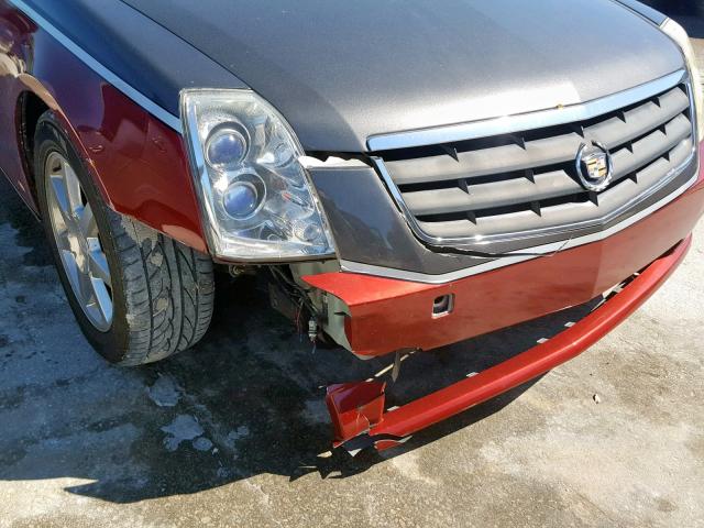 1G6DC67A450134367 - 2005 CADILLAC STS TWO TONE photo 9