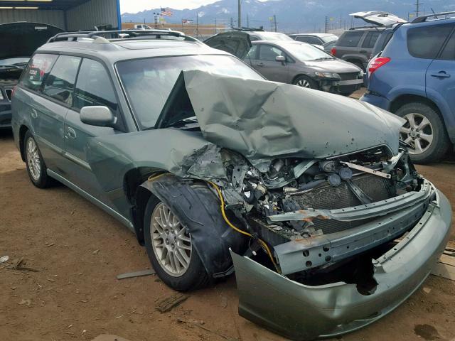 4S3BH625247301735 - 2004 SUBARU LEGACY L S BLUE photo 1