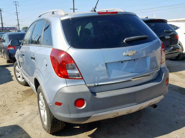 3GNAL2EK9DS572983 - 2013 CHEVROLET CAPTIVA LS 蓝色 照片 3