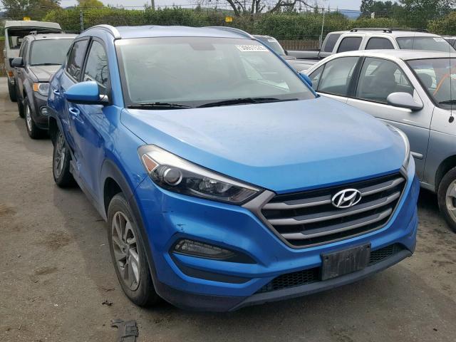 KM8J3CA43GU126835 - 2016 HYUNDAI TUCSON LIM BLUE photo 1