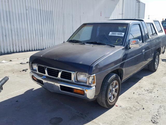 1N6SD16S3VC306737 - 1997 NISSAN TRUCK KING GRAY photo 2