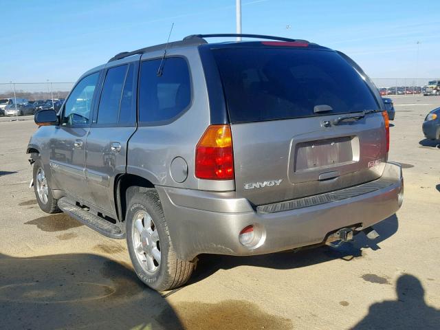 1GKDT13S632311697 - 2003 GMC ENVOY TAN photo 3