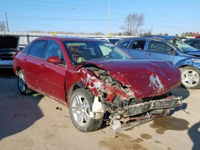 2G1WU581169133303 - 2006 CHEVROLET IMPALA LTZ RED photo 1