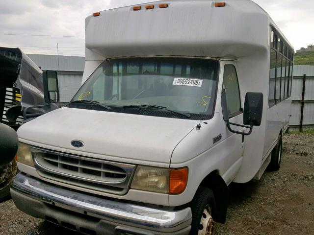 1FDXE45S66HA88625 - 2006 FORD E450 BUS WHITE photo 2