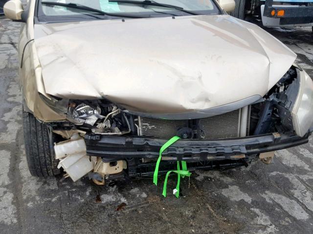 KNAFE221495668152 - 2009 KIA SPECTRA EX BEIGE photo 9