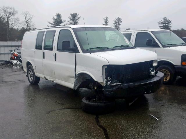 1GTS8AF4XD1187104 - 2013 GMC SAVANA G15 WHITE photo 1