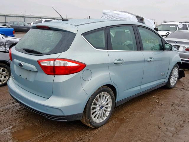 1FADP5CU9DL503819 - 2013 FORD C-MAX PREM BLUE photo 4