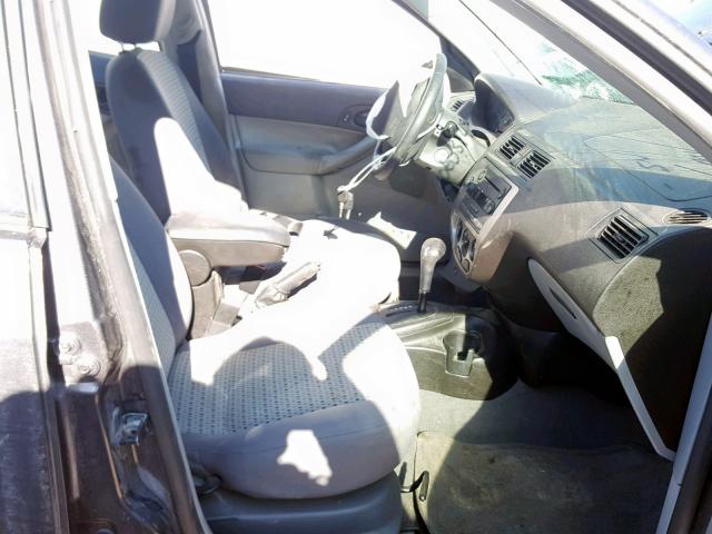 1FAFP34N17W170457 - 2007 FORD FOCUS ZX4 GRAY photo 5