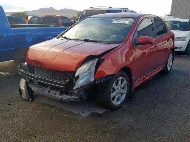 3N1AB6AP1BL730683 - 2011 NISSAN SENTRA 2.0 RED photo 2