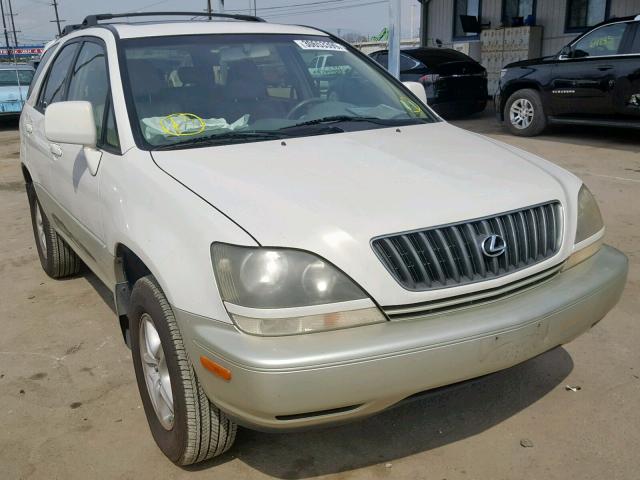 JT6GF10U0Y0063169 - 2000 LEXUS RX 300 WHITE photo 1