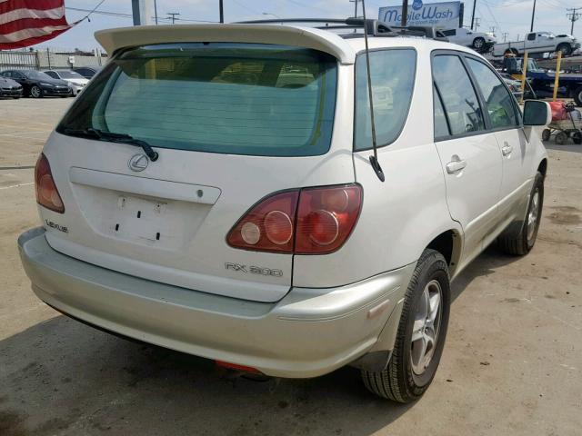 JT6GF10U0Y0063169 - 2000 LEXUS RX 300 WHITE photo 4