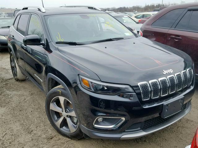 1C4PJMDN5KD158452 - 2019 JEEP CHEROKEE L BLACK photo 1