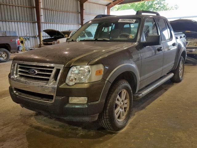 1FMEU31E58UA60698 - 2008 FORD EXPLORER S GREEN photo 2