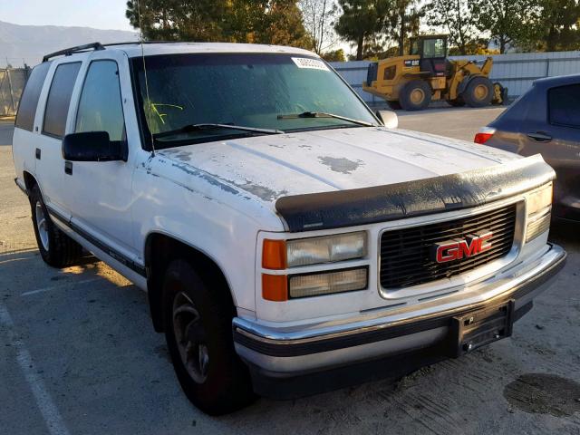 1GKEC13R5TJ708616 - 1996 GMC YUKON WHITE photo 1