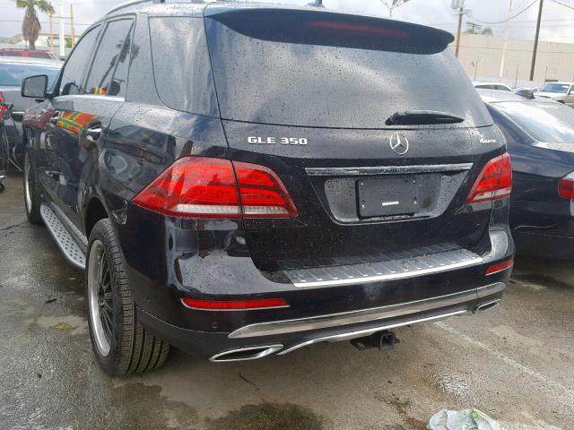 4JGDA5HBXJB001241 - 2018 MERCEDES-BENZ GLE 350 4M BLACK photo 3