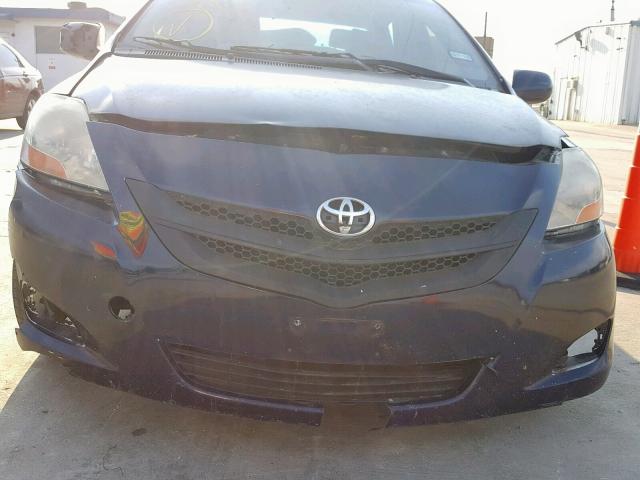 JTDBT923971114157 - 2007 TOYOTA YARIS BLACK photo 10