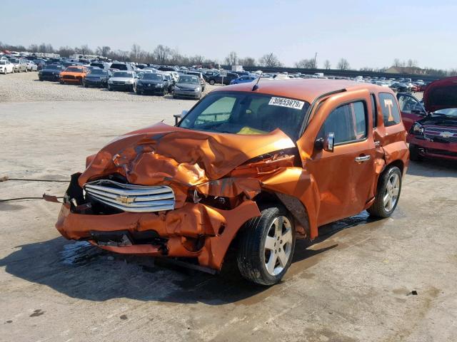 3GNDA33P77S527729 - 2007 CHEVROLET HHR LT ORANGE photo 2