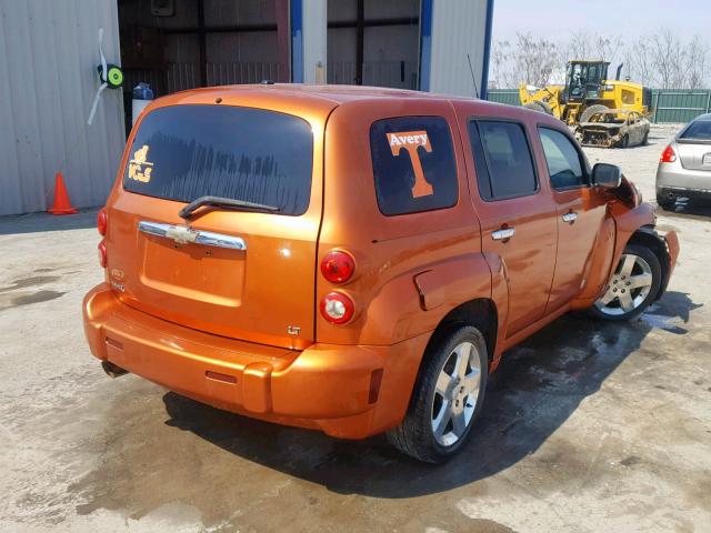 3GNDA33P77S527729 - 2007 CHEVROLET HHR LT ORANGE photo 4