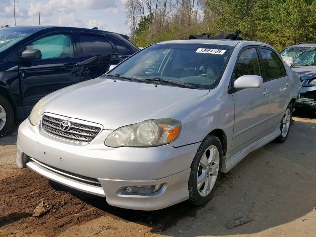 2T1BY30EX5C472802 - 2005 TOYOTA COROLLA XR 银色 照片 2