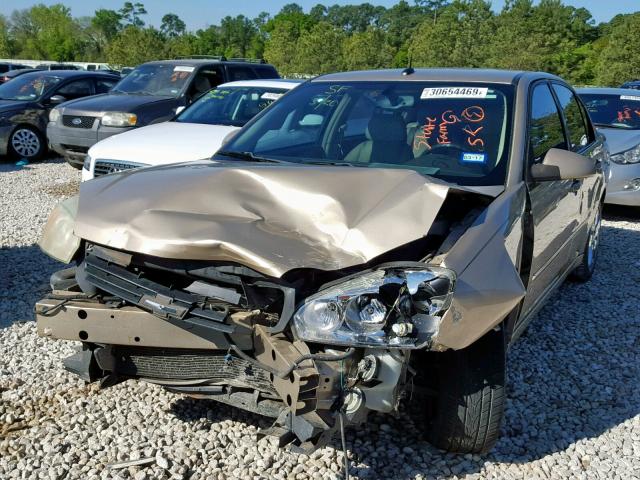 1G1ZU53846F212554 - 2006 CHEVROLET MALIBU LTZ GOLD photo 2