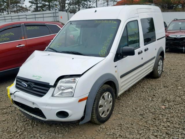 NM0LS6BN0CT089264 - 2012 FORD TRANSIT CO WHITE photo 2