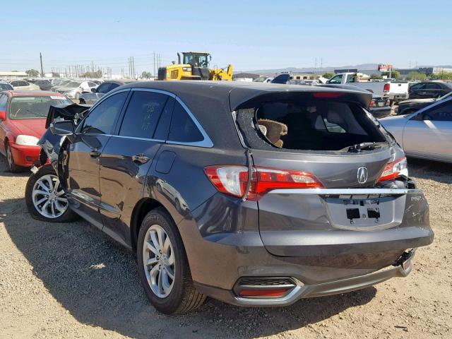 5J8TB3H54GL000201 - 2016 ACURA RDX TECHNO CHARCOAL photo 3