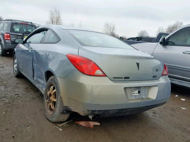 1G2ZH17N074259246 - 2007 PONTIAC G6 GT BLUE photo 3