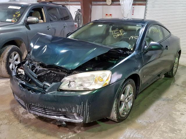 1G2ZH18N074156763 - 2007 PONTIAC G6 GT GREEN photo 2