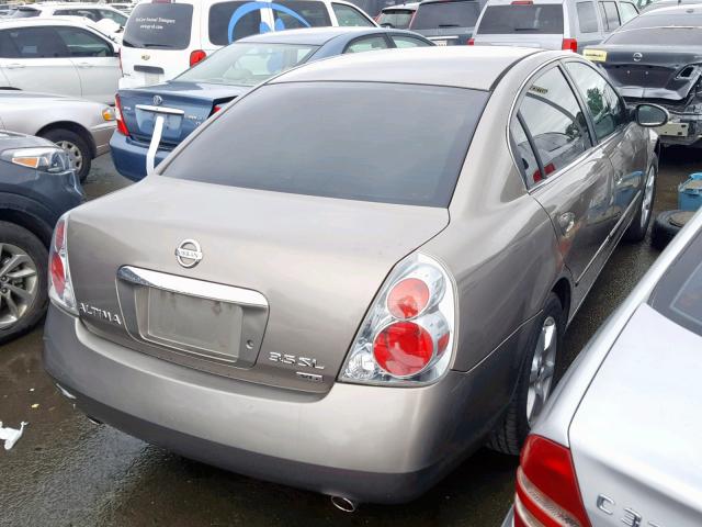 1N4BL11D75C141277 - 2005 NISSAN ALTIMA SE BEIGE photo 4